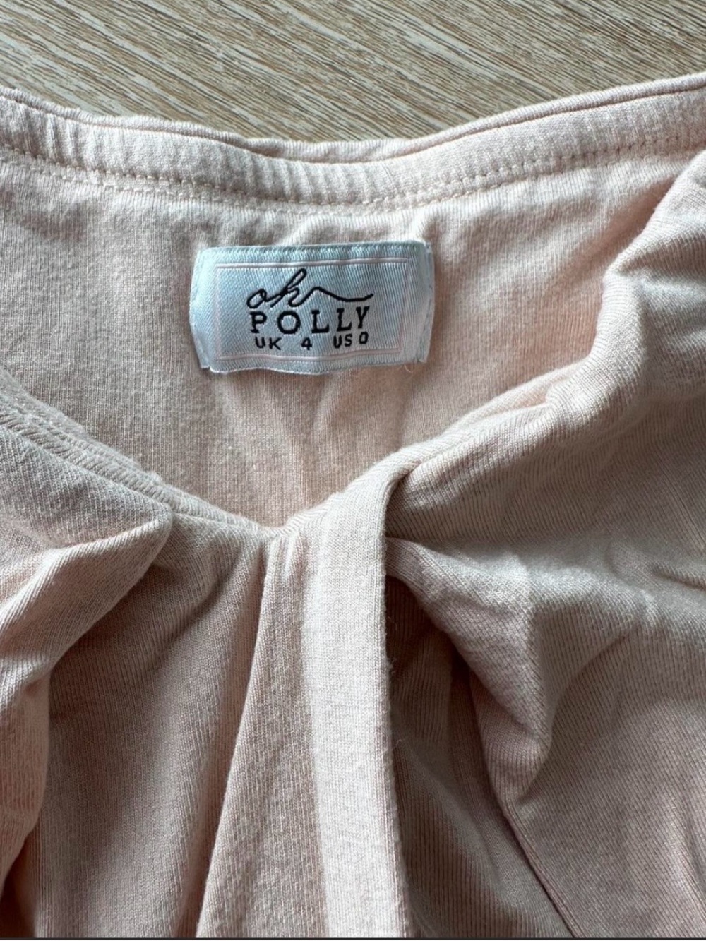 Oh Polly Blush Pink Two-Piece Skirt Set - Picture 2 of 5